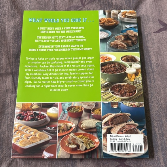 Bundle of two Rachel Ray cookbooks. Excellent condition. 30 minute meals. - Picture 6 of 7